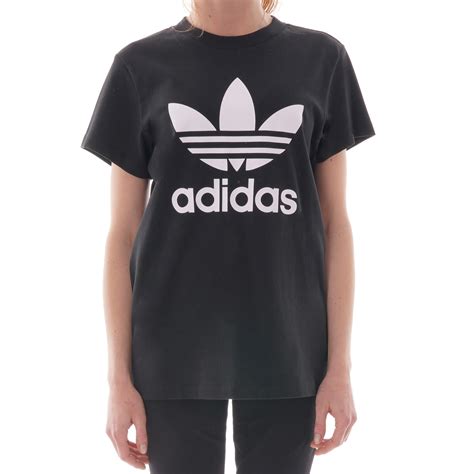 women's adidas trefoil boyfriend tee.